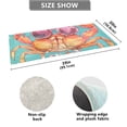 thumbnail image 3 of Love Summer Crab Bathroom Rug Non Slip Bathroom Mats Entry Door Soft Carpets for Kitchen Bedroom Living Room 39x20 inch, 3 of 7