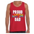 thumbnail image 1 of Awkward Styles Proud Autism Dad Tank Top Autism Awareness Dad Top Autism Gifts Autistic Spectrum Awareness Men's Tank Top Proud Dad Autistic Support Tanks for Men Autism Awareness Tops for Parents, 1 of 4