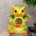 thumbnail image 1 of OUSITAID Dragon Statues Lighting Ball Mini Dragon Figurine Cute Handmade Desk Room Decor, 1 of 2