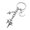 L16 F, variant on Delicate Star Moon Keyring Alloy Keychain Bag Pendant Ornament Key Holder Sophisticated Gift for Men and Women