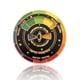 thumbnail image 2 of Broche de rueda de color Broche de insignia de ropa linda creativa para amigos (negro), 2 of 4
