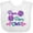 AA-White, variant on Inktastic Pom Pom Power Cheerleader Boys or Girls Baby Bib