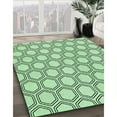 thumbnail image 2 of Ahgly Company Indoor Rectangle Patterned Mint Green Area Rugs, 5' x 7', 2 of 6