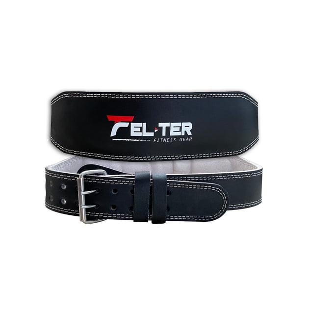 Cinturon Premium de Amarre Para Peso FELTER SPORTS Piel / L