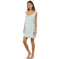 thumbnail image 2 of Casual Nights Women's Poly Cotton Sleeveless Nightgown Chemise, 2 of 5