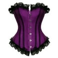 thumbnail image 2 of Corset Tops For Women Bustier Shapewear Lingerie Lace Waist Push Up Bodysuit, 2 of 5