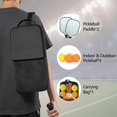 thumbnail image 5 of Pickleball Paddles Set Of 2, Fiberglass Surface, Ice Crystal Print, 4 Balls & Bag, 5 of 5