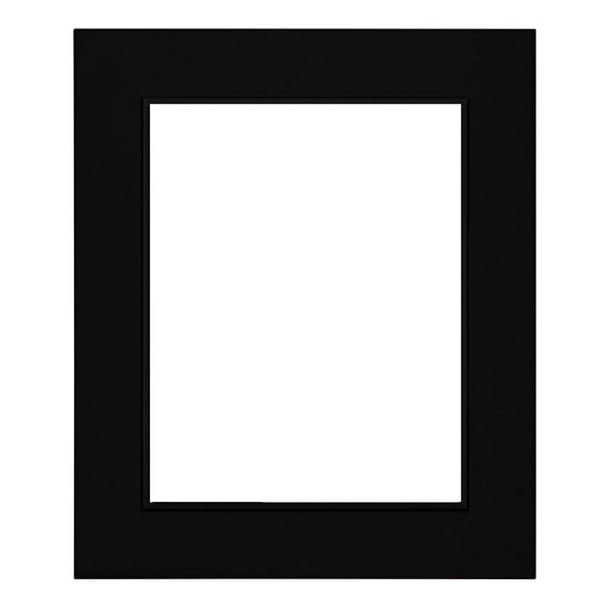 Ambiance Studio Black Picture Frames Wood Wide Face Photo Art Frame