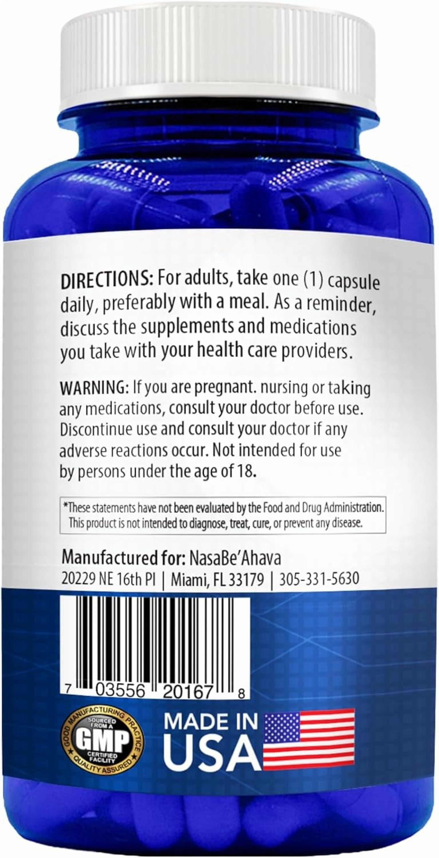 NasaBeahava CoQ10 Supplement, Vegan Coenzyme Q10 for Skin, Heart & Energy, 200mg, 200 Capsules