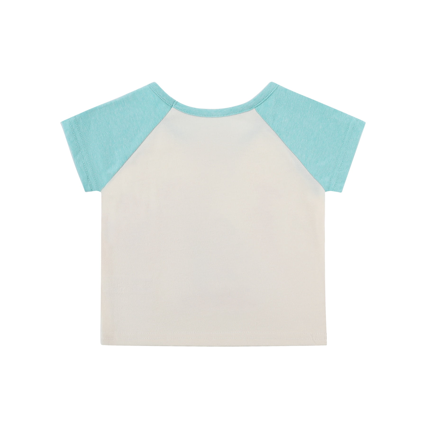 Disney Clothes Baby Girls 4-Piece Set – Lilo & Stitch Pullover, Tee, Shorts & Pants (Salmon/Blue) 18M