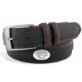 thumbnail image 1 of ZeppelinProducts UTX-BBLPS-BLK-36 Texas Concho Two Tone Leather Belt- 36 Waist, 1 of 1