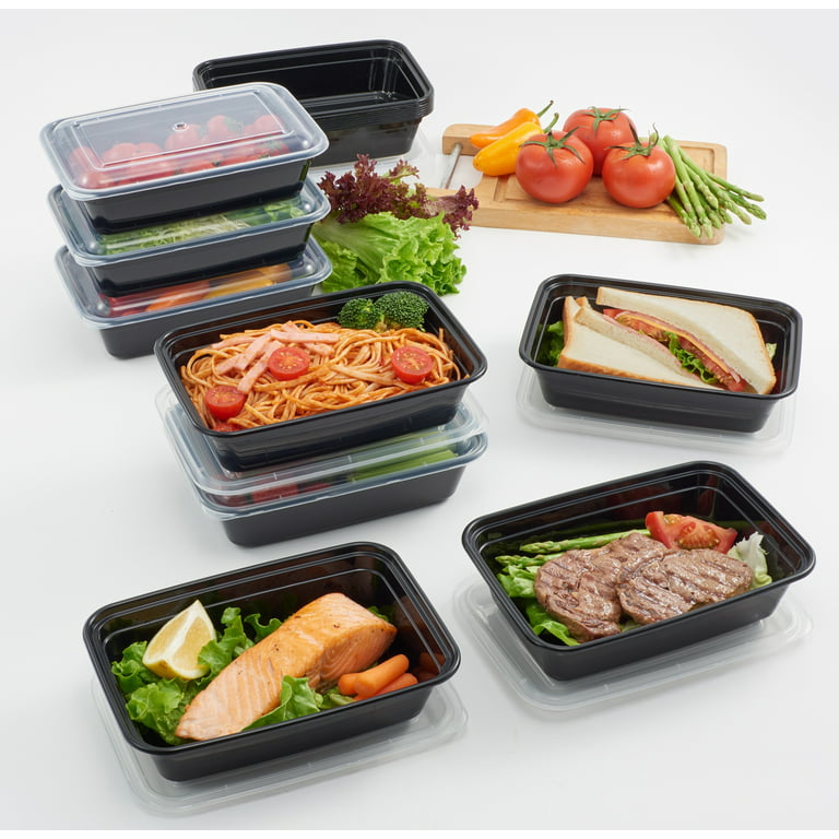 Mainstays 30-Piece Meal Prep Food Storage Containers 