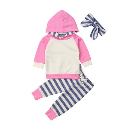

kpoplk Baby Christmas Outfit Toddler Baby Girl Christmas Outfit Joyful Sweatshirt Tops Vertical Striped Flared Pants Fall Winter Clothes(A)