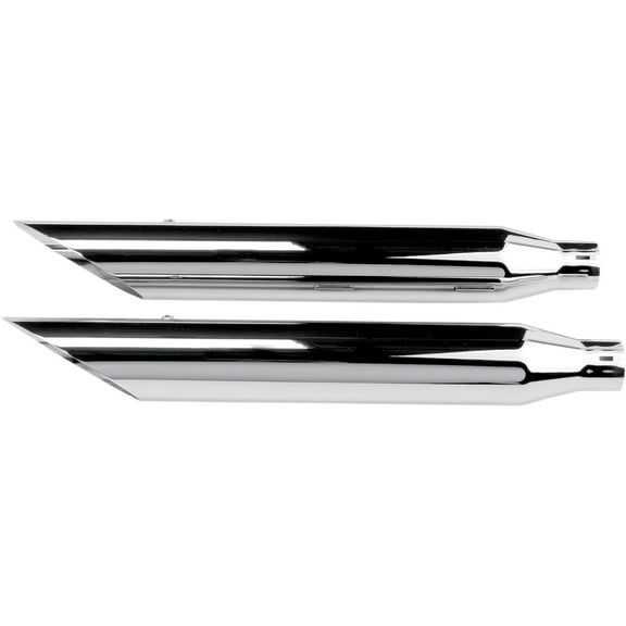Khrome Werks 3" Chrome HP Plus Mufflers Slash Cut (202390)