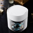 thumbnail image 4 of Plastic Desktop Trash Can, Reusable Durable Mini Desktop Trash Can Nordic Style  for Dining Table, 4 of 7