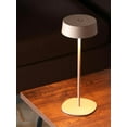 thumbnail image 2 of 2 Pack Cordless LED Table Lamp, Aluminum Portable Rechargeable Desk Lamp, Dimmable Touch Lamps for Bedroom Living Room Restaurant Patio, Brown, 2 of 9