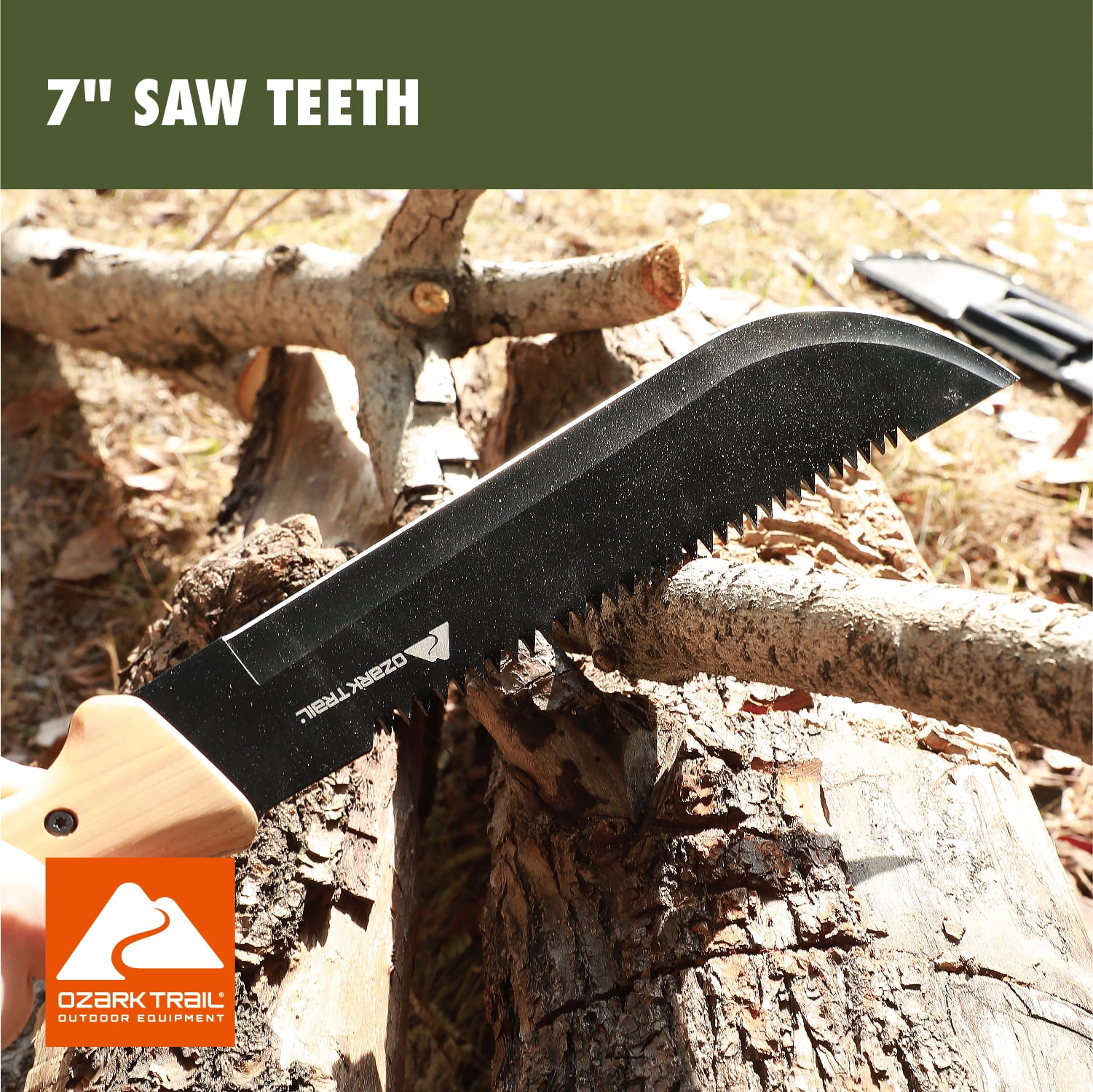 Ozark Trail 10" Sawback Machete with Sheath