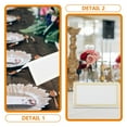 thumbnail image 4 of 100 tarjetas de papel para mesa de comedor, tarjetas de nombre, tarjetas de lugar en blanco para fiestas, tarjetas de nombre para mesa de comedor, tarjetas de nombre en blanco para bricolaje, 4 of 8