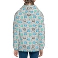 thumbnail image 4 of Hoodies for Teen Girls Boys - Owl Warm Boys' Fashion Hoodies & Sweatshirts, Boys Girls Kids Clothes Size 7-8 Youth Pullover with Kangaroo Pocket, 4 of 5
