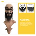 thumbnail image 5 of KAKOWELY juegos de gafas con barba falsa para cosplay, disfraz de actuación, decoración de fiesta, 5 of 5