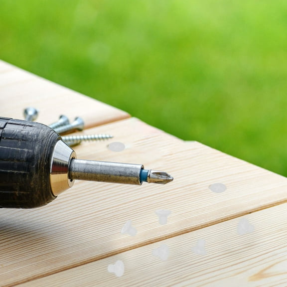 ROSENICE 100Set White Nylon Gutter Screws for and Assembly Tasks