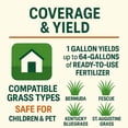 thumbnail image 5 of GS Plant Foods Green Envy Grass Grasses Liquid Fertilizer Concentrate, 1 Gallon with Turf Care & Healthy Grass, 5 of 9