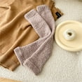 thumbnail image 4 of Yanyanz Compression Socks,Knee Stockings for Men and Women Winter Warmth Thick Coral Fleece and Long Leg Sleeves Knee High Socks Socks for Girls Clearance Brown One Size, 4 of 4