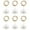 White, variant on BRIGHTFUFU 6-Pack Submersible LED String Lights with Flexible Copper Wire, Battery Operated Button Cell Lamps