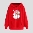 thumbnail image 2 of WILLBEST Sudadera de Mujer con Estampado Navideño Sudadera Navideña Informal de Manga Larga con Estampado Navideño X-Grande, 2 of 5