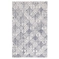 thumbnail image 2 of SAFAVIEH Casablanca Santana Diamond Area Rug, Ivory/Blue, 8' x 10', 2 of 11