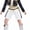 D, variant on Halloween Costume Popular Singers Idol Stage Role Play Female Halloween Fancy-Dress Costumes with Jacket for Teen