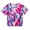 Hot Pink, variant on Ruyang Kids Toddler Tie Dye Shirts Summer Short Sleeve Tshirt for Baby Girls Boys Casual Basic Crewneck Tee Tops