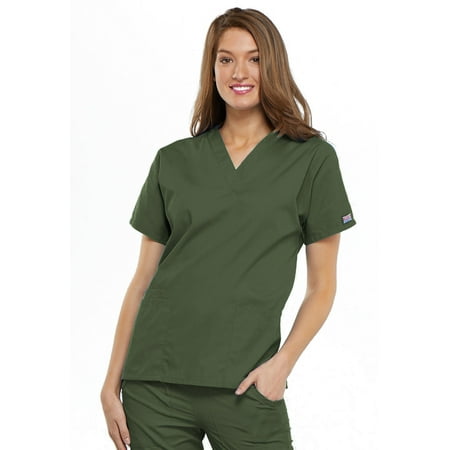

Cherokee Workwear Prints Women s Scrubs Top V-Neck 4700
