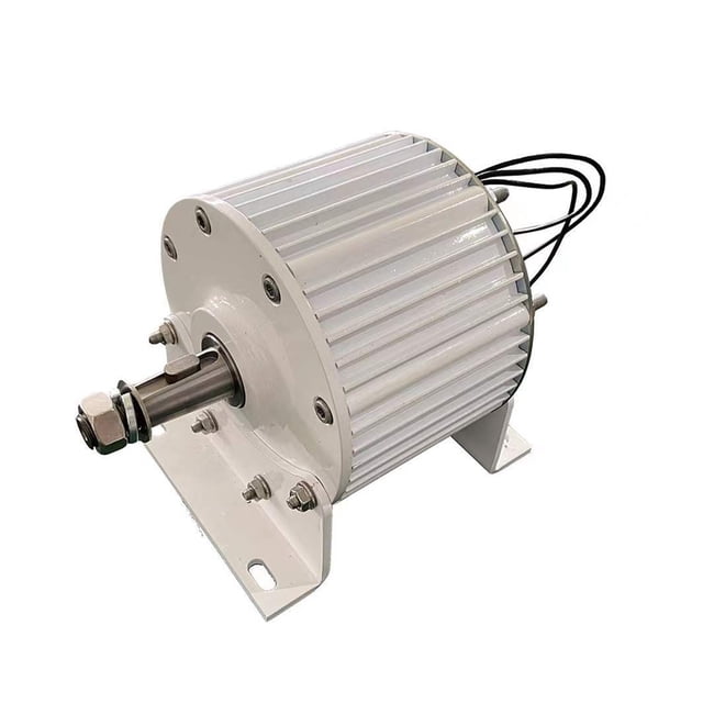 5KW Free Energy Generator 24V 48V 96V Low RPM Alternator Permanent Magnet Turbine 5000W Motor With Base ,Widely Use