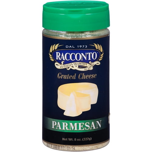 Racconto Grated Parmesan Cheese, 8 oz, (Pack of 6) by Generic