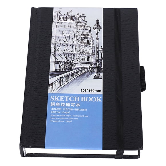 Cuaderno de bocetos de acuarela Jadeshay Diario de acuarela sin ácido técnica mixta A