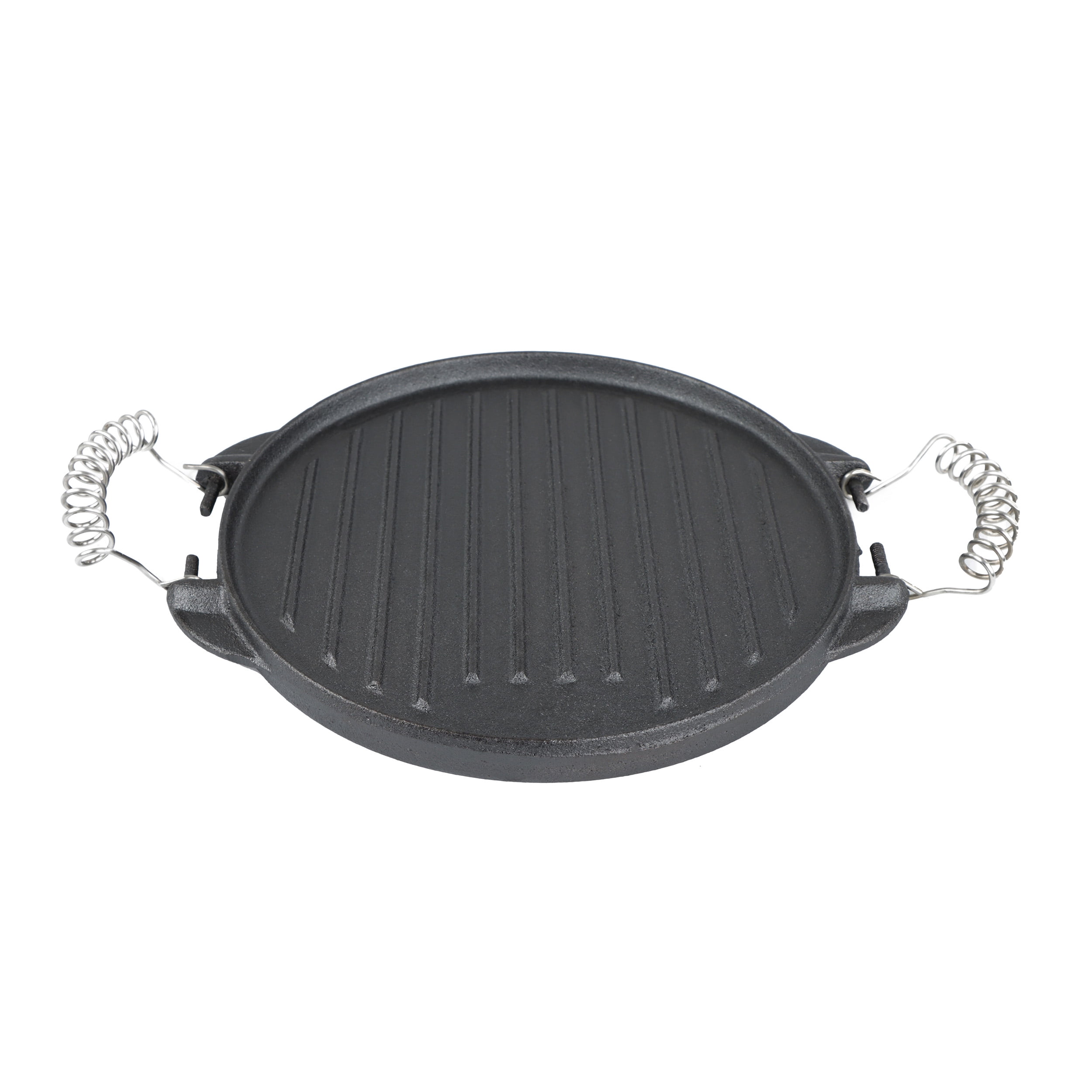 Lot45 Cast Iron Grill Pan 10in DualSided Cast Iron Grill Pans for