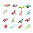 thumbnail image 1 of 16 piezas de juguetes de simulación, estatuilla pequeña de dinosaurio, juego y exhibición, minifiguras de dinosaurio, juguete pequeño de dinosaurio pa, 1 of 9