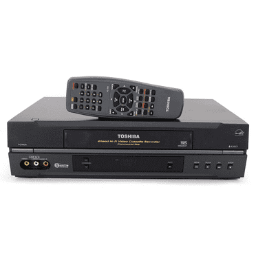 Restored Toshiba W-522 4-Head VCR w/ Original Box