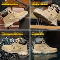 thumbnail image 6 of SKIUHS Men's High-Top Stylish Safety Shoes - High-Grade Security, Lightweight Waterproof Composite Toe & Thick Slip-Resistant Work Sneaker, 6 of 7