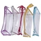 thumbnail image 5 of Bolsa de cosméticos transparente, bolsa de aseo de maquillaje de PVC transparente impermeable con correa para asa para viaje de baño, 5 uds., 5 of 14