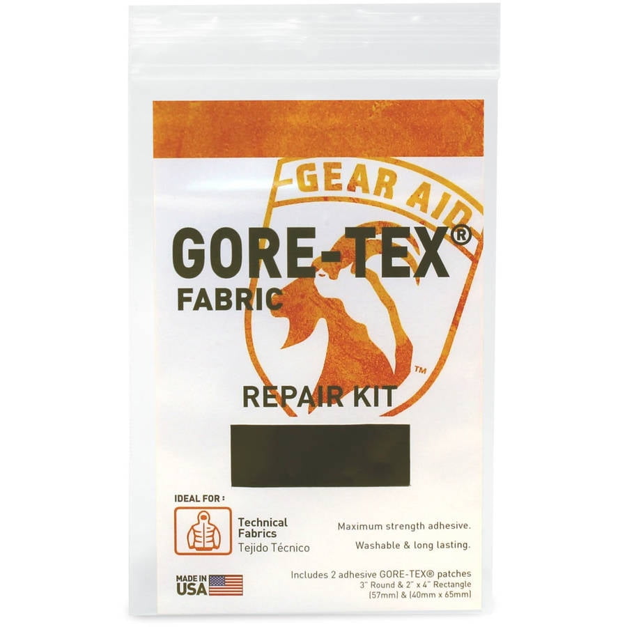 Gear Aid Goretex Flexible Fabric Camping Patch Repair Kit 