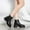 Black, variant on Cameland British Style Women's Short Boots Korean Style Fall And Winter New Heightening Thick Sole Fall And Winter Women's Boots