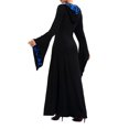 thumbnail image 6 of MuZeFu Renaissance Dress for Women Gothic Retro Steampunk Dress Medieval Dress Rules Hemline Double Women's Stand Collar Big Ancient Long Skirt Long Sleeve Round Neck Dress, 6 of 6