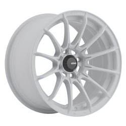 1 Konig 15x7 4X100  35 39W Dial In Gloss White Wheel Rim