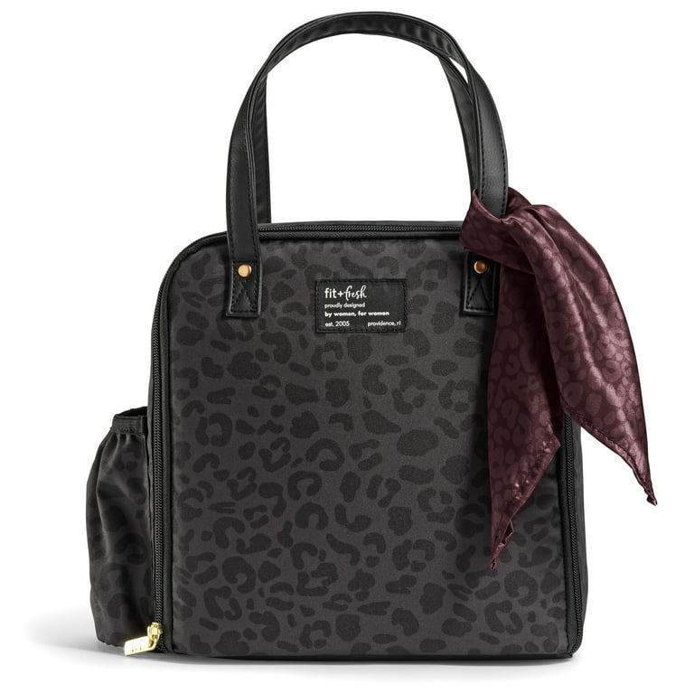 Fit & Fresh Wichita Large Insulated Lunch Bag with Scarf photo 8