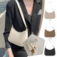 thumbnail image 2 of Bolso bandolera de PU para mujer, de moda de verano, color liso, ligero y elegante, 20 x 15 x 6,5 cm, perfecto para uso informal y urbano., 2 of 5