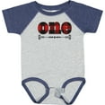 thumbnail image 3 of Inktastic First Birthday Buffalo Plaid Lumberjack Boys or Girls Baby Bodysuit, 3 of 5