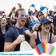 thumbnail image 6 of 15Pack Plastic PomPoms,QZS Blue Potable Cheer PomPoms for Sporting Events,Reusable Plastice Accessories for Basketball Pep Rally, 6 of 6