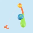 thumbnail image 2 of Baby bath water toy - 5 pcs Bath Toys Fishing Games Swimming fish Bath Bathtub Toy for Toddlers Baby Kids Infant Fish Set Age 18months and up（Fishing rod 1/net bag 1/fish 3）, 2 of 4